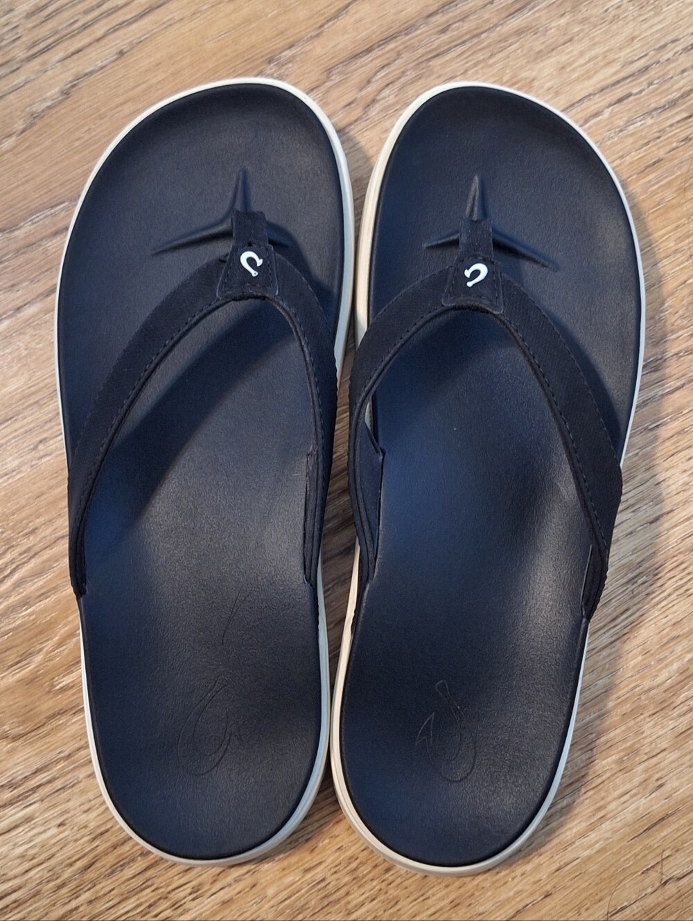 OluKai Nu'a Pi'o Womens Thong Sandals - 7 - Picture 11 of 11